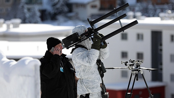 Anti-drone technology in Davos