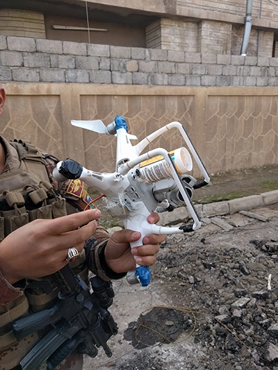 ISIS drones in Mosul Iraq - Lt Col Utterback